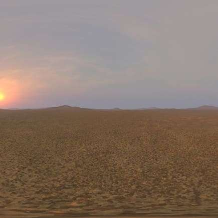 Morning Desert 3 HDRI Sky