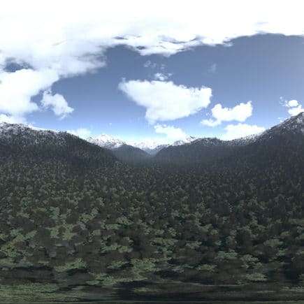 Afternoon Mountains HDRI Sky
