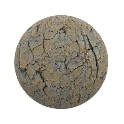 Cracked Dirt PBR Texture